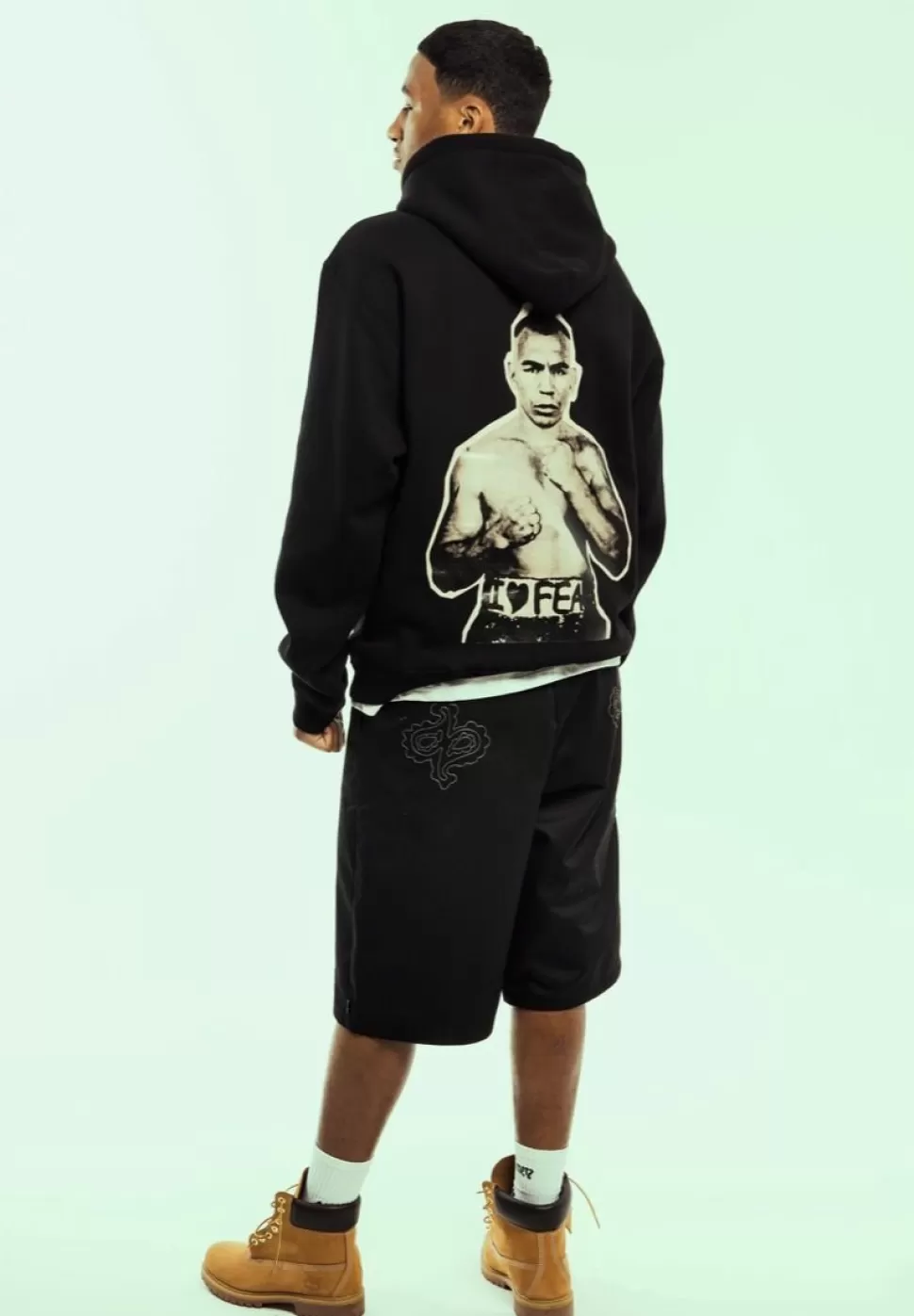 Ss24*Grimey Causing Panic The Pride Vintage Hoodie Black - Ss24