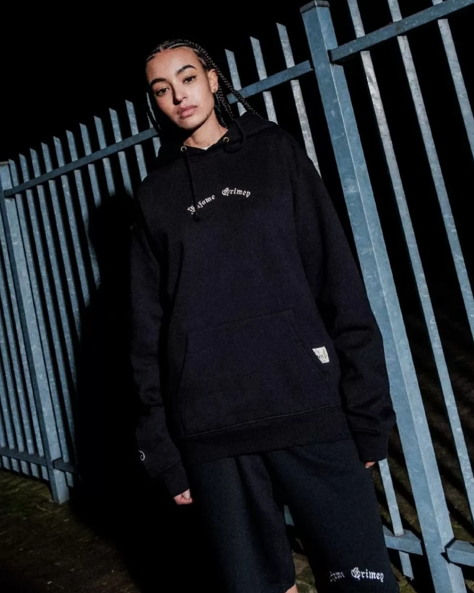 Ss24*Grimey Causing Panic The Pride Vintage Hoodie Black - Ss24