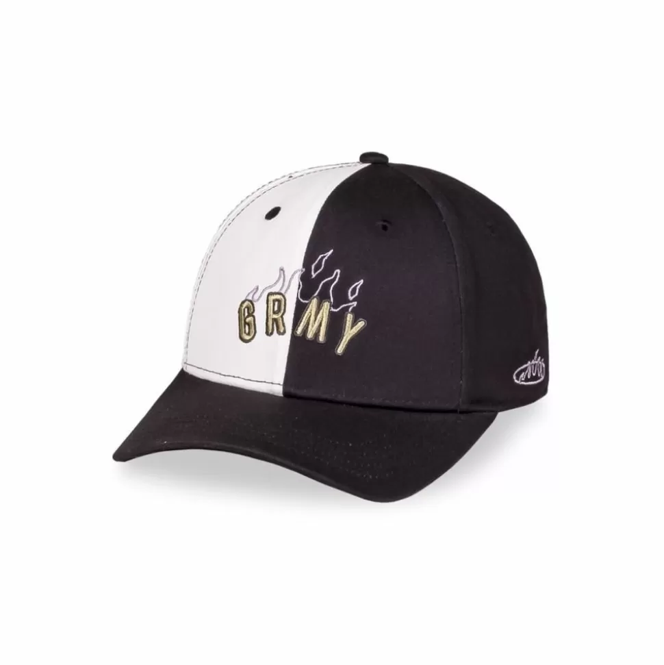 Head Wear*Grimey Cloven Tongues Curved Visor Cap - Black - Summer 23