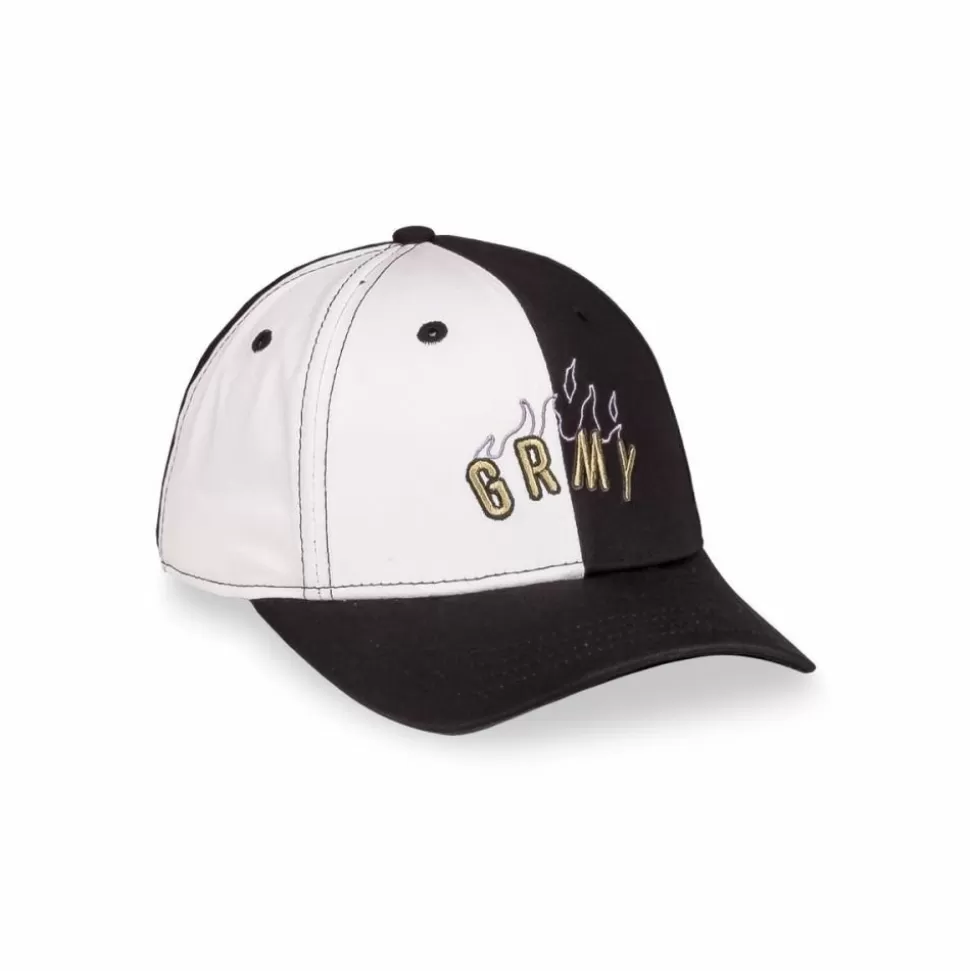 Head Wear*Grimey Cloven Tongues Curved Visor Cap - Black - Summer 23