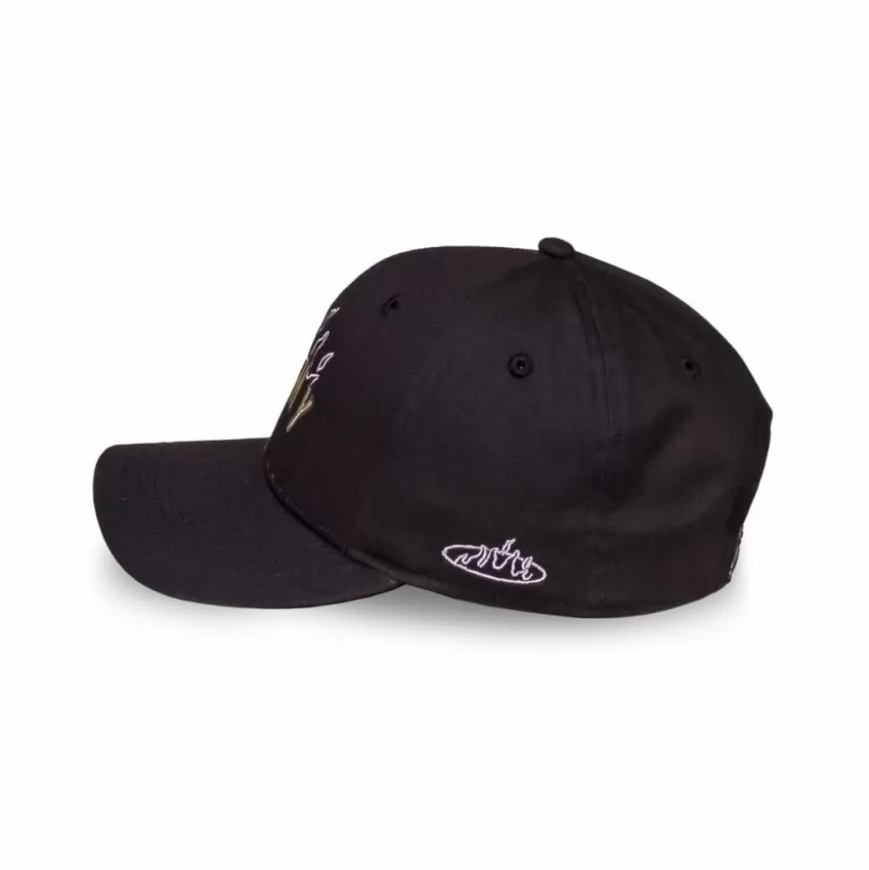 Head Wear*Grimey Cloven Tongues Curved Visor Cap - Black - Summer 23