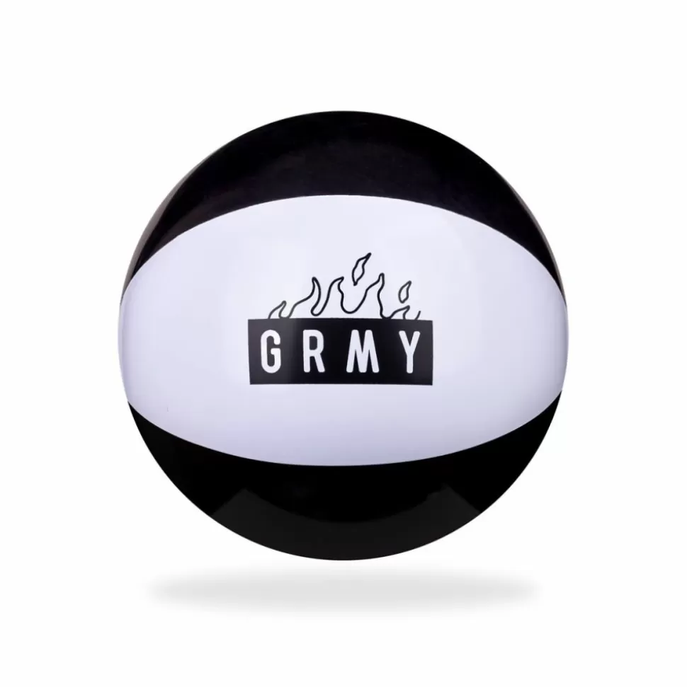 Misc*Grimey Cloven Tongues Inflated Beach Ball - Black - Summer 23