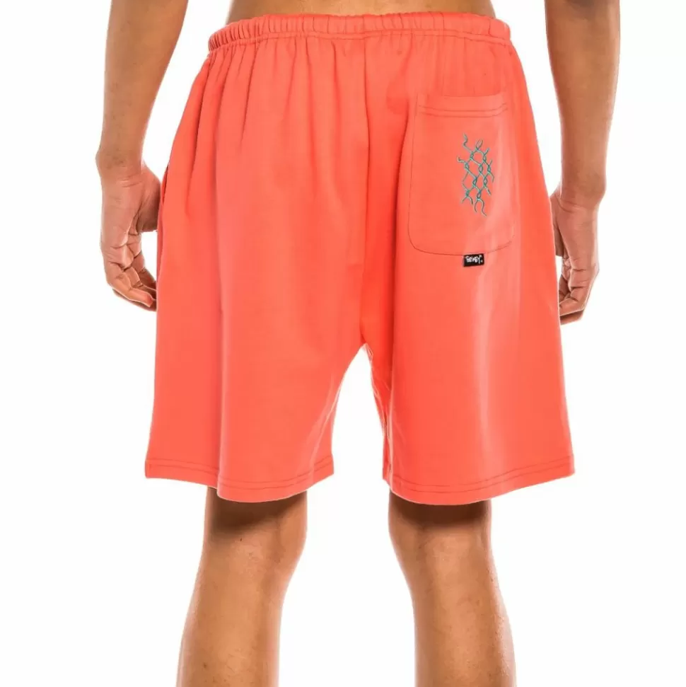 Shorts*Grimey "Day Dreamer" Sweatshorts - Coral - Spring 22