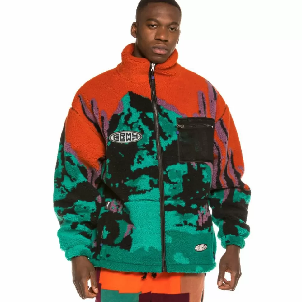 Jackets*Grimey Dulce Sherpa Jacket Fw20 Orange