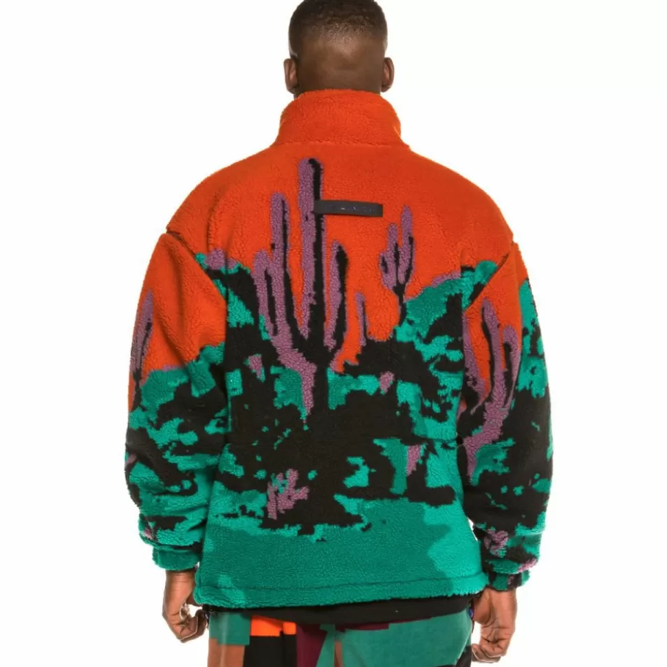 Jackets*Grimey Dulce Sherpa Jacket Fw20 Orange