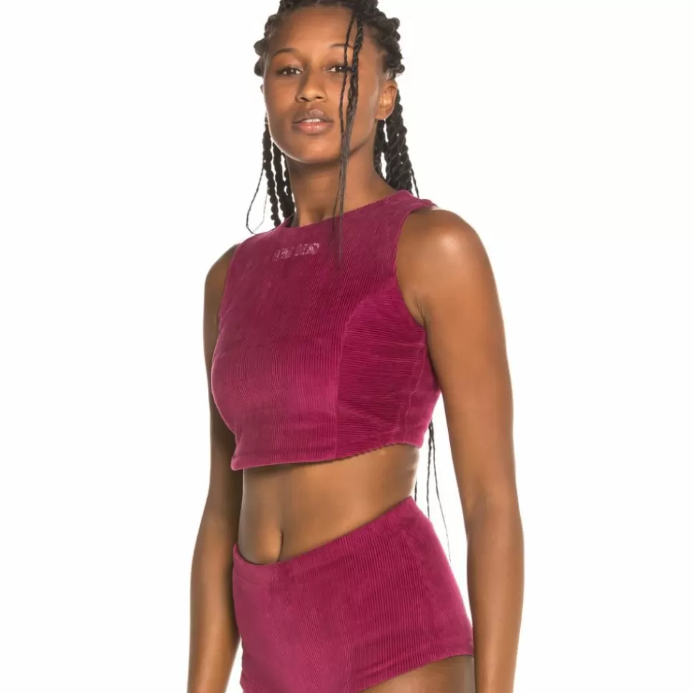 Tees & Tops*Grimey Engineering Corduroy Girl Top Fw19 Purple