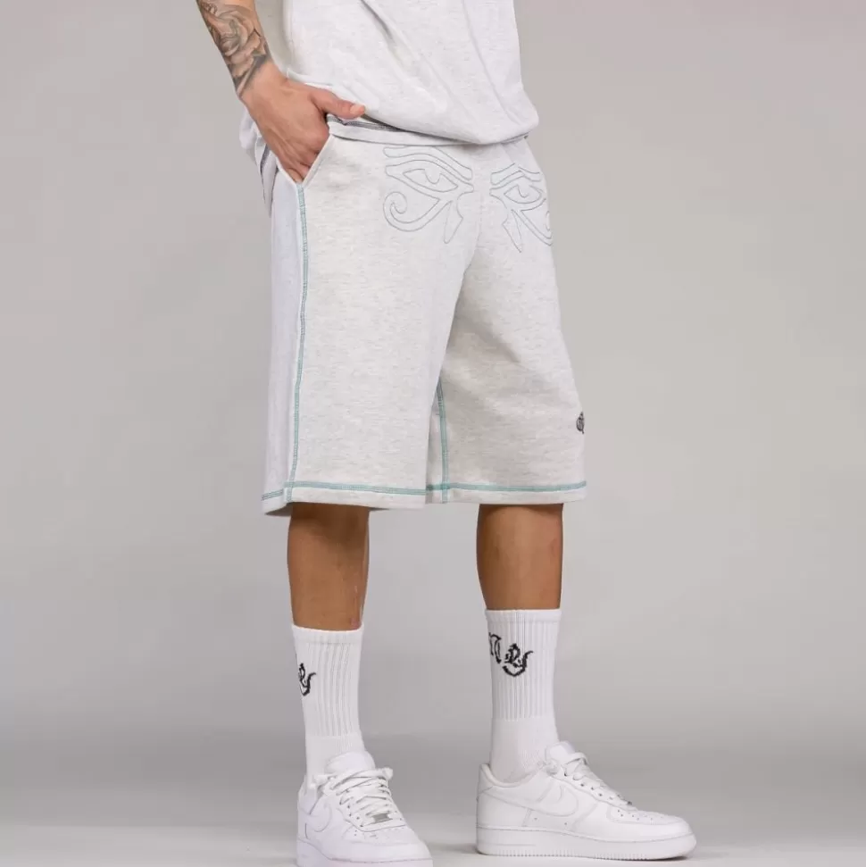 Shorts*Grimey Fire Route Baggy Sweatshorts - Sport Grey - Spring 23