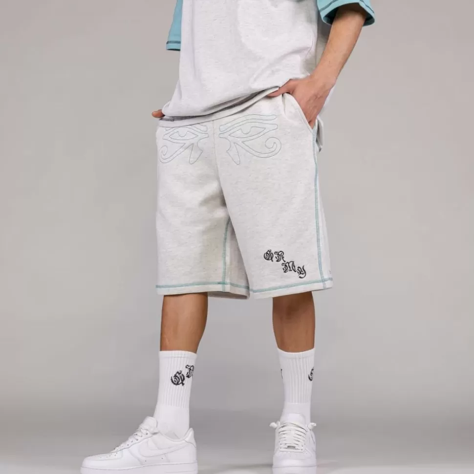 Shorts*Grimey Fire Route Baggy Sweatshorts - Sport Grey - Spring 23