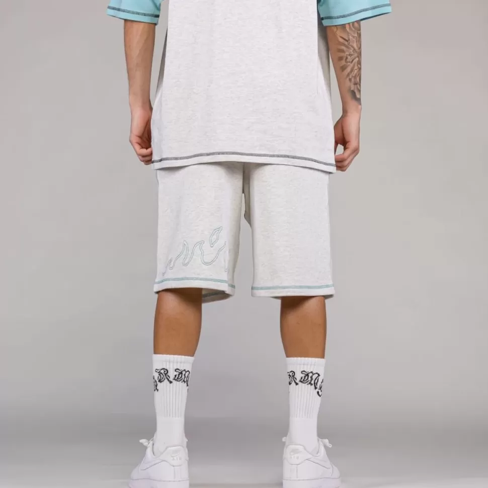 Shorts*Grimey Fire Route Baggy Sweatshorts - Sport Grey - Spring 23