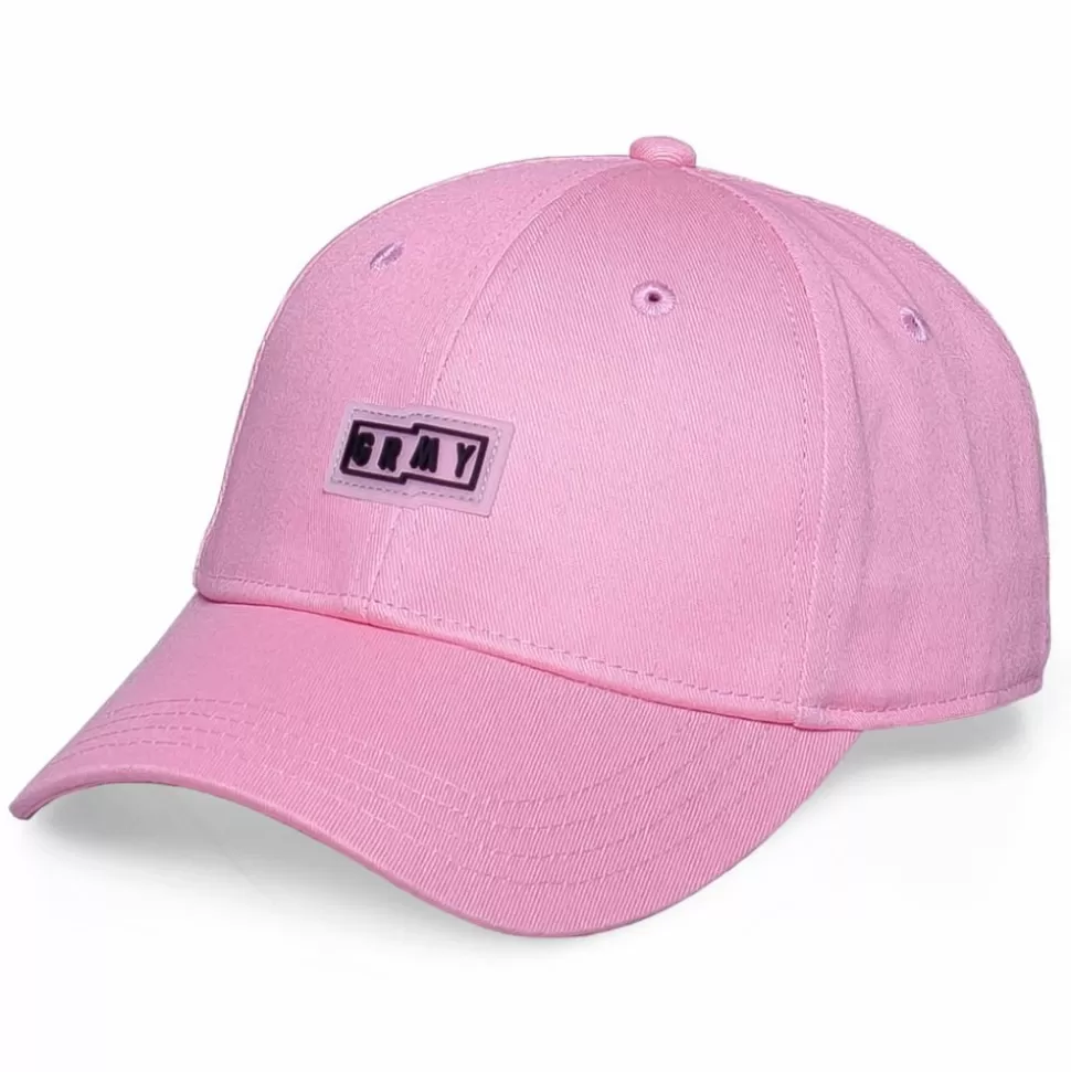 Head Wear*Grimey "Frenzy" Curved Visor Cap - Pink - Summer 21