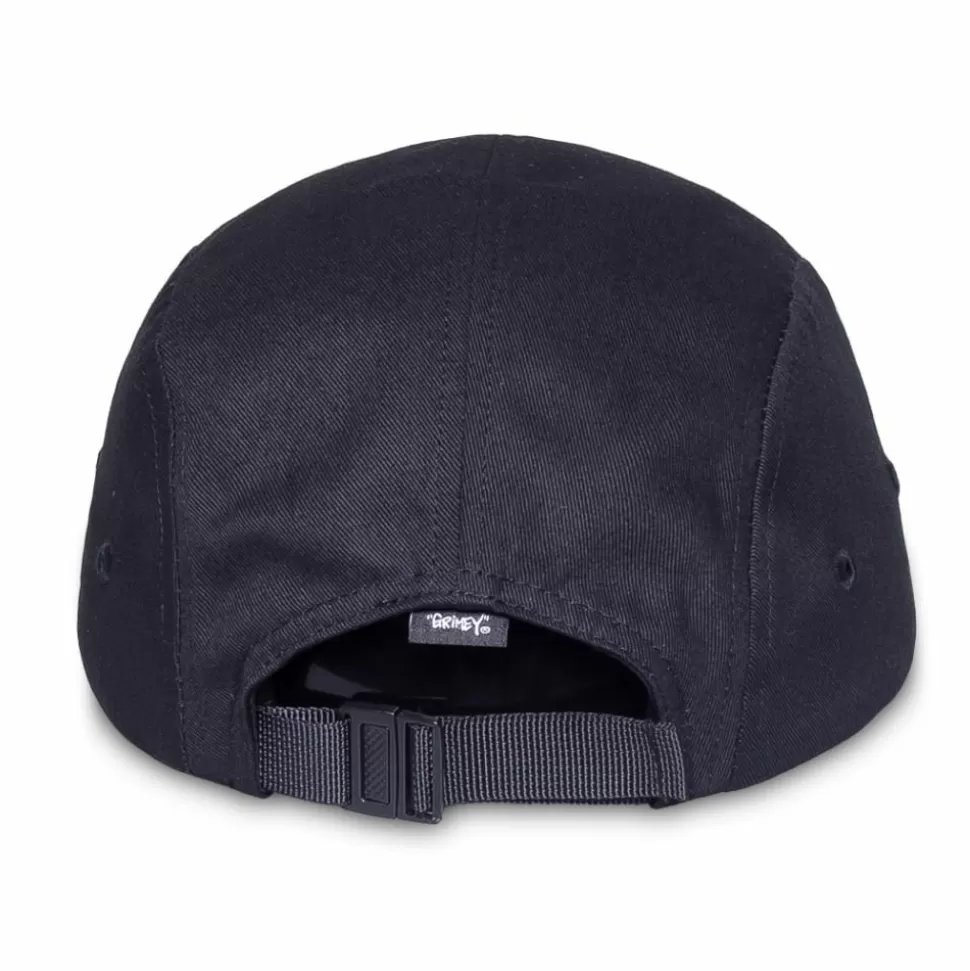 Head Wear*Grimey "Gem Cutting" 5 Panels Cap - Black - Fall 21