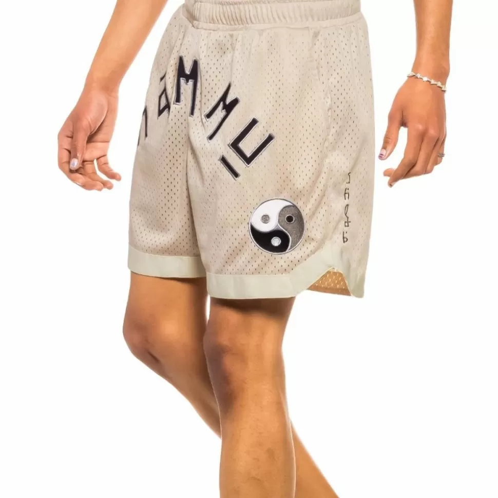 Shorts*Grimey " X Space Hammu" Mesh Shorts - Sand - Spring 22