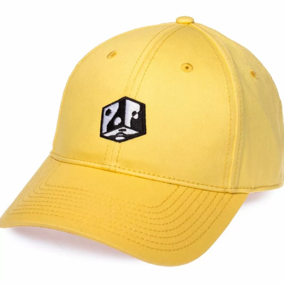 Head Wear*Grimey "Half Court Line" Curved Cap Fw17 Yellow