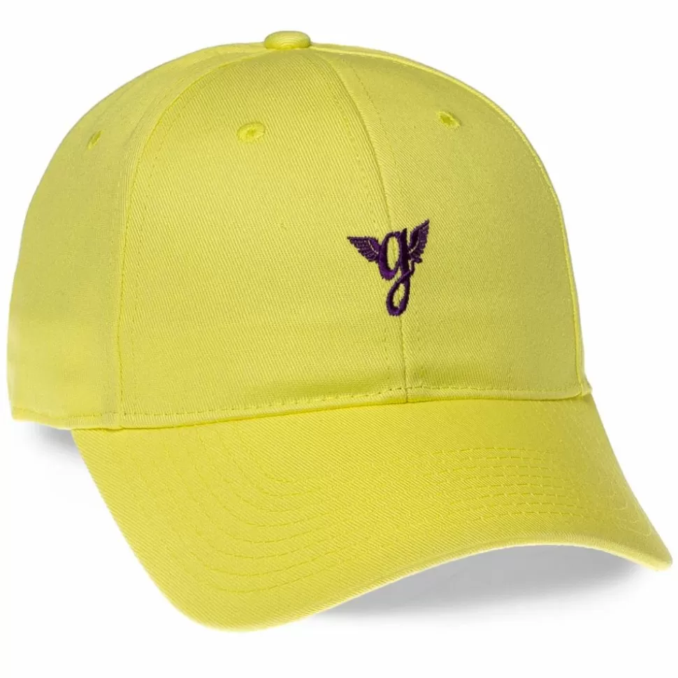 Head Wear*Grimey Heritage Curved Visor Cap Ss18 Yellow