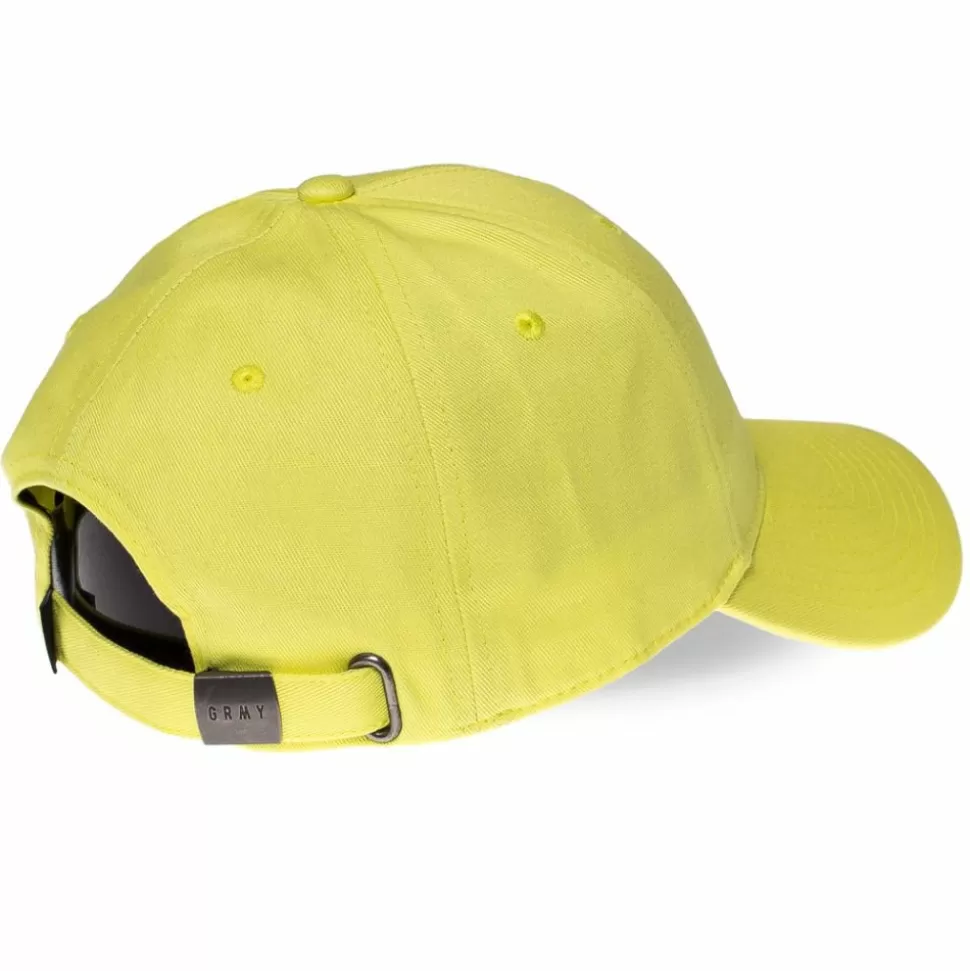 Head Wear*Grimey Heritage Curved Visor Cap Ss18 Yellow