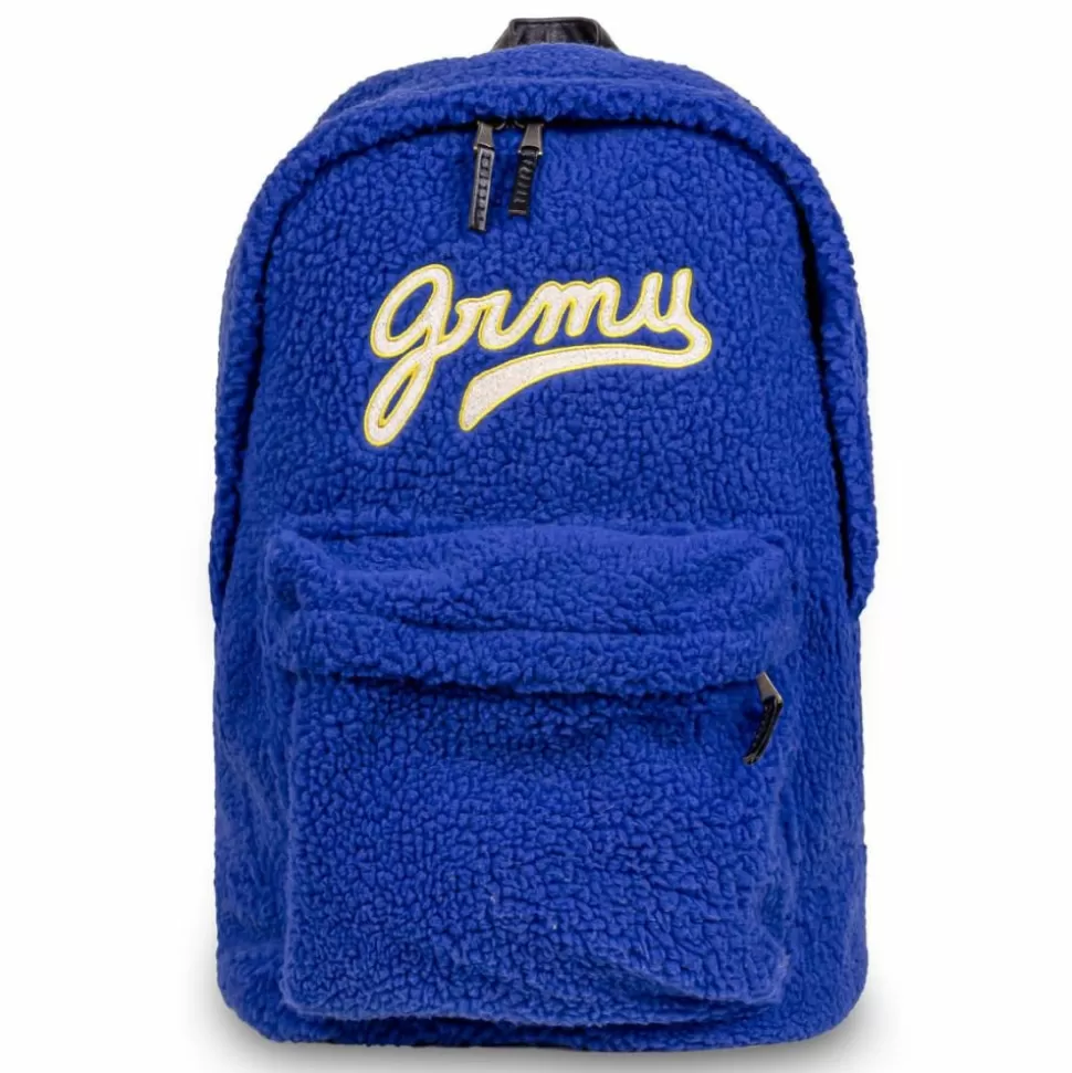 Backpacks*Grimey "Hive" Sherpa Backpack - Fall 22 - Blue