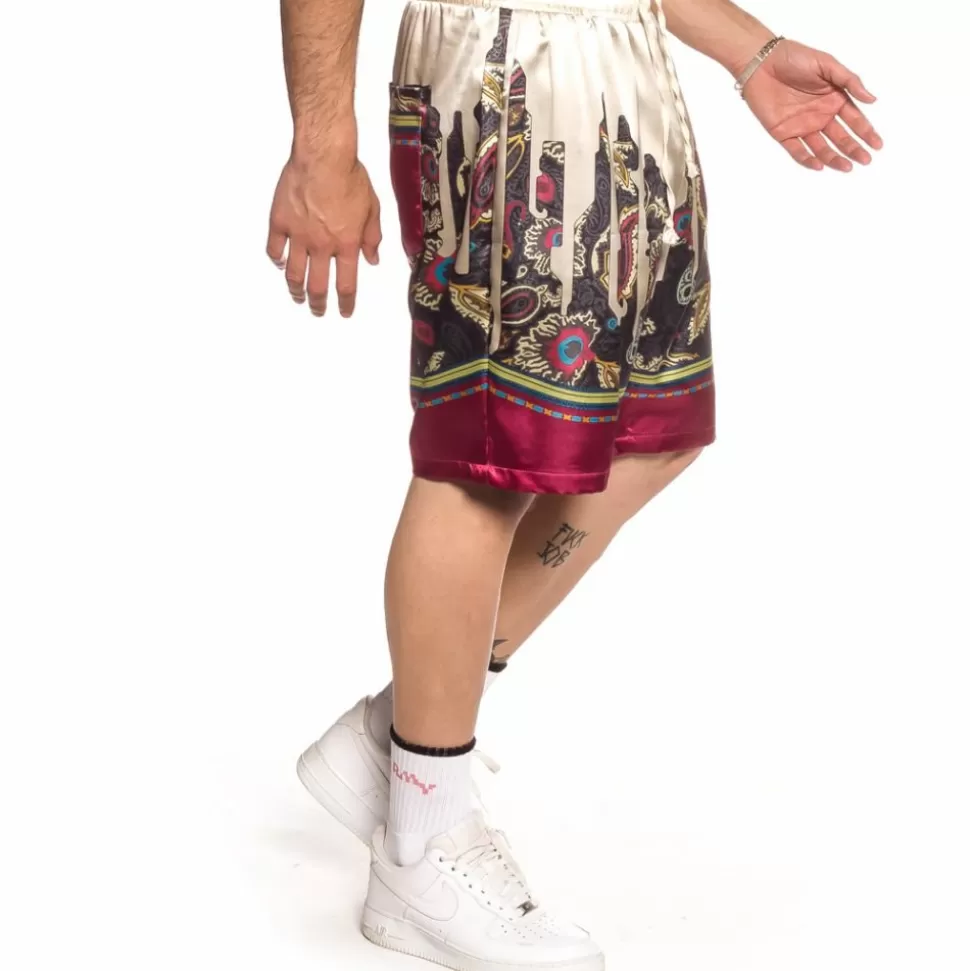 Shorts*Grimey "Hope Unseen All Over Print" Shorts - White - Summer 21