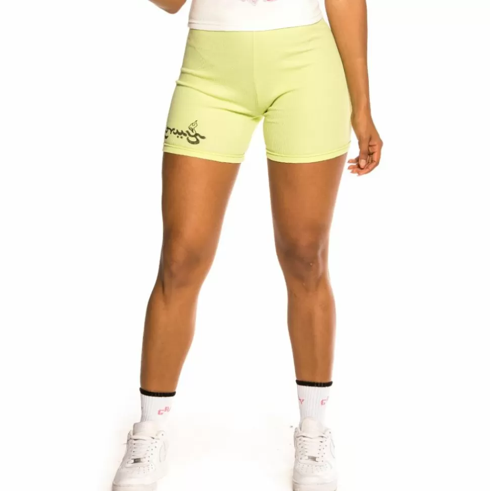 Pants & Leggins*Grimey "Hope Unseen" Girl Short Leggin - Green - Summer 21