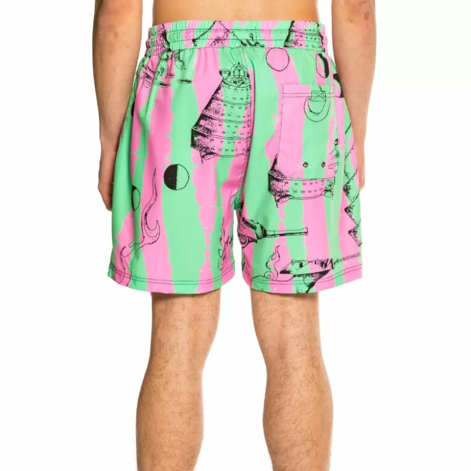 Swimwear*Grimey "Hope Unseen" Swimming Short - Green - Summer 21