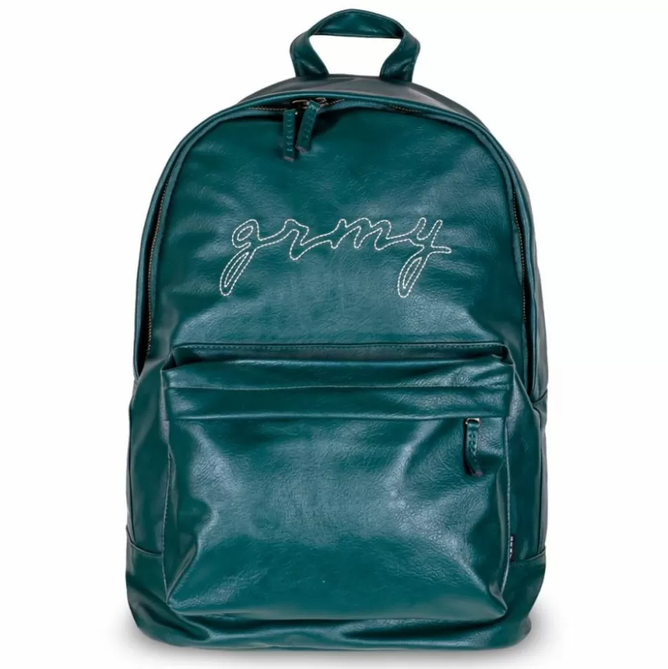 Backpacks*Grimey "I Am" Pu Leather Backpack - Fall 22 - Black