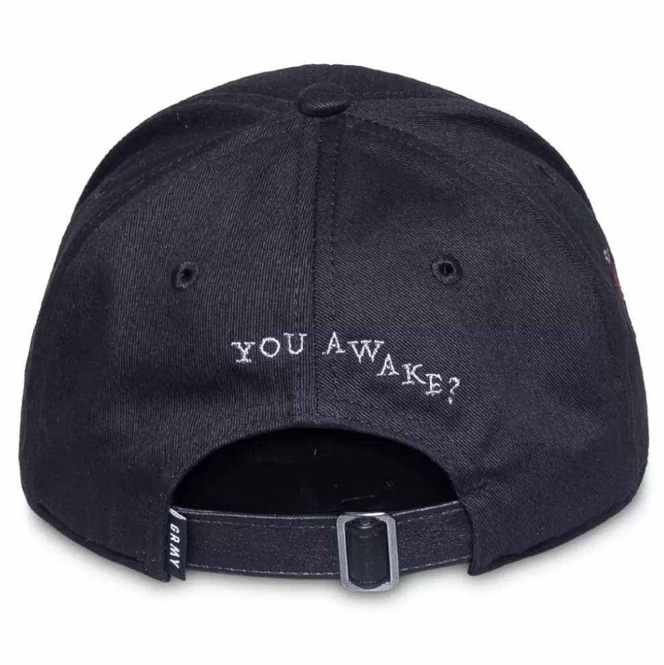 Head Wear*Grimey "Jazz Thing" Curved Visor Cap - Black - Fall 21