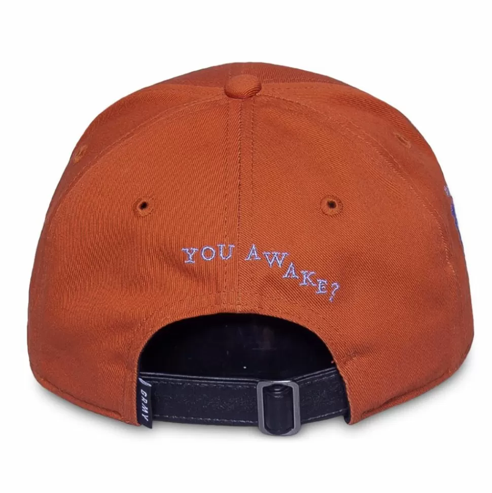 Head Wear*Grimey "Jazz Thing" Curved Visor Cap - Ochre - Fall 21
