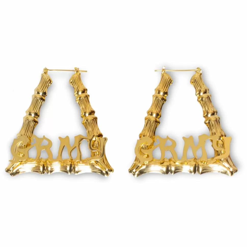 Misc*Grimey "Jazz Thing" Earrings - Golden - Fall 21