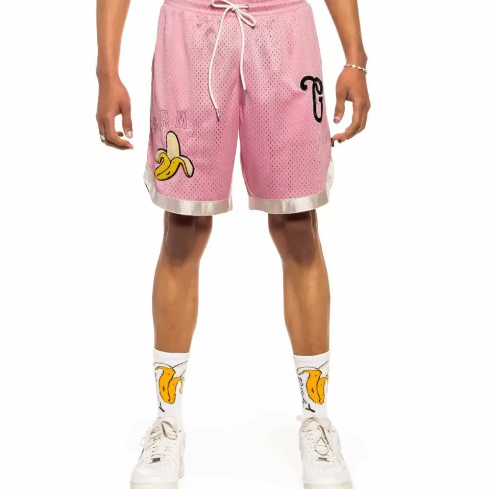 Shorts*Grimey "Jungle Punch " Running Shorts - Pink - Spring 22