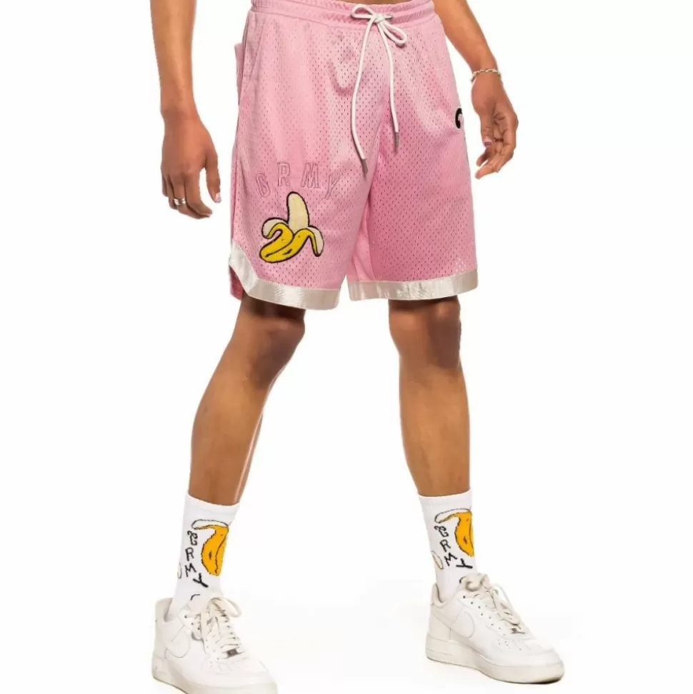 Shorts*Grimey "Jungle Punch " Running Shorts - Pink - Spring 22