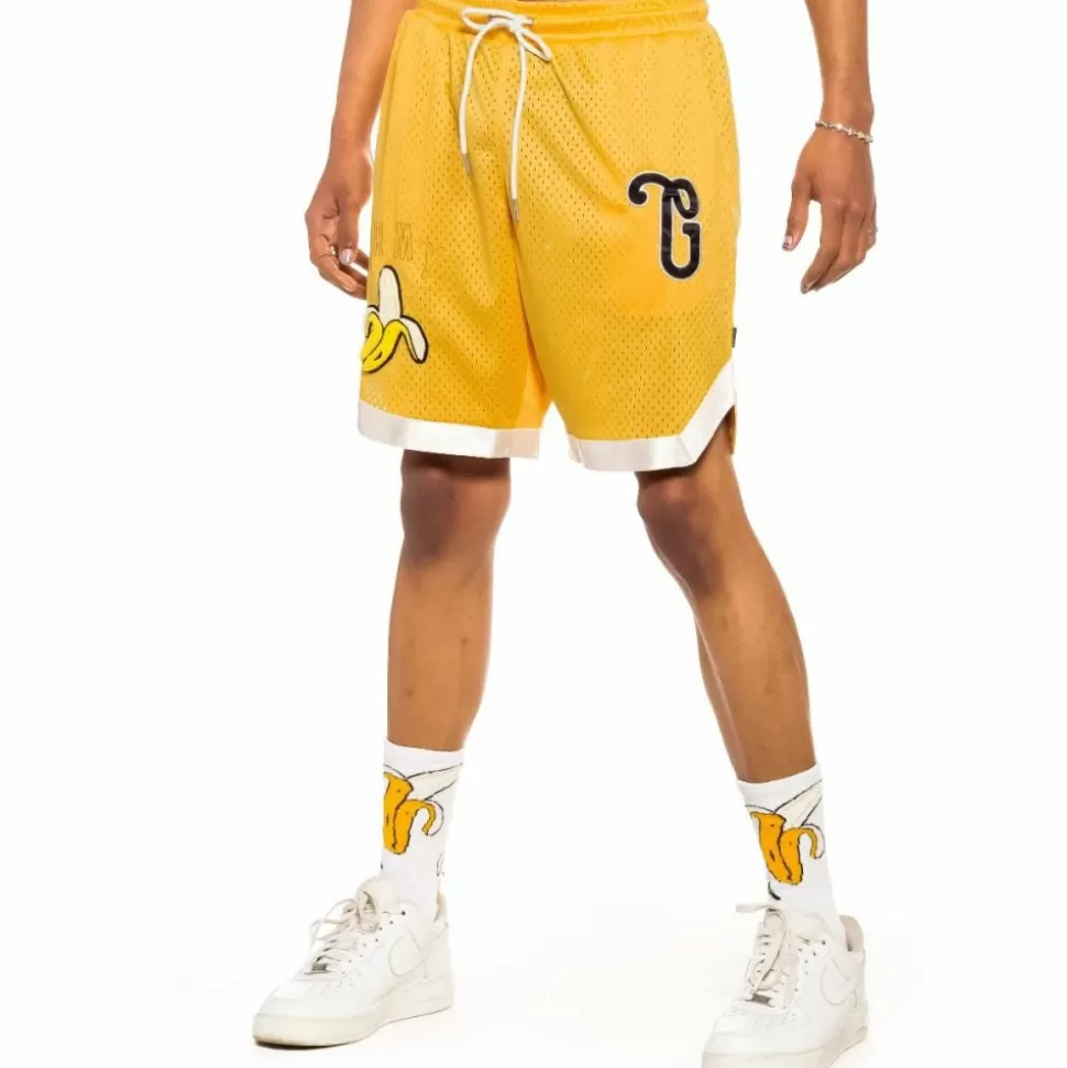 Shorts*Grimey "Jungle Punch " Running Shorts - Yellow - Spring 22