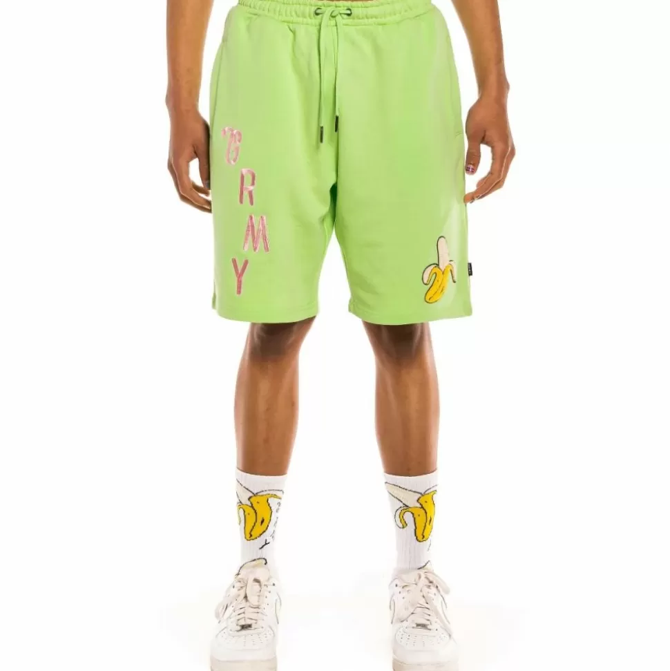 Shorts*Grimey "Jungle Punch " Sweatshorts - Green - Spring 22