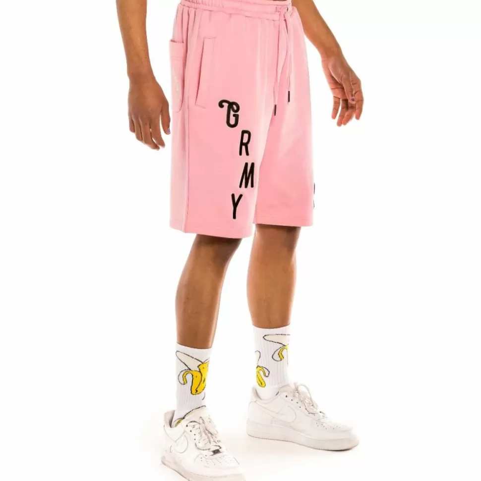 Shorts*Grimey "Jungle Punch " Sweatshorts - Pink - Spring 22