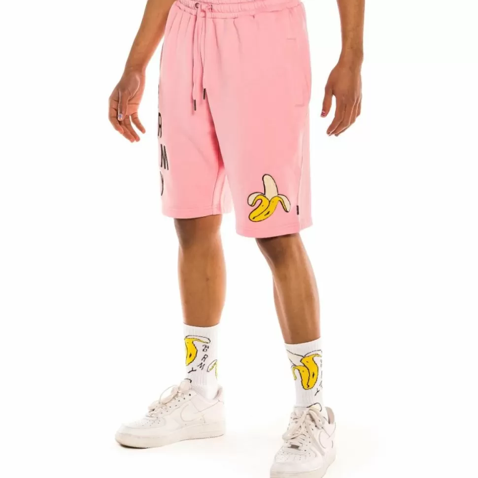 Shorts*Grimey "Jungle Punch " Sweatshorts - Pink - Spring 22