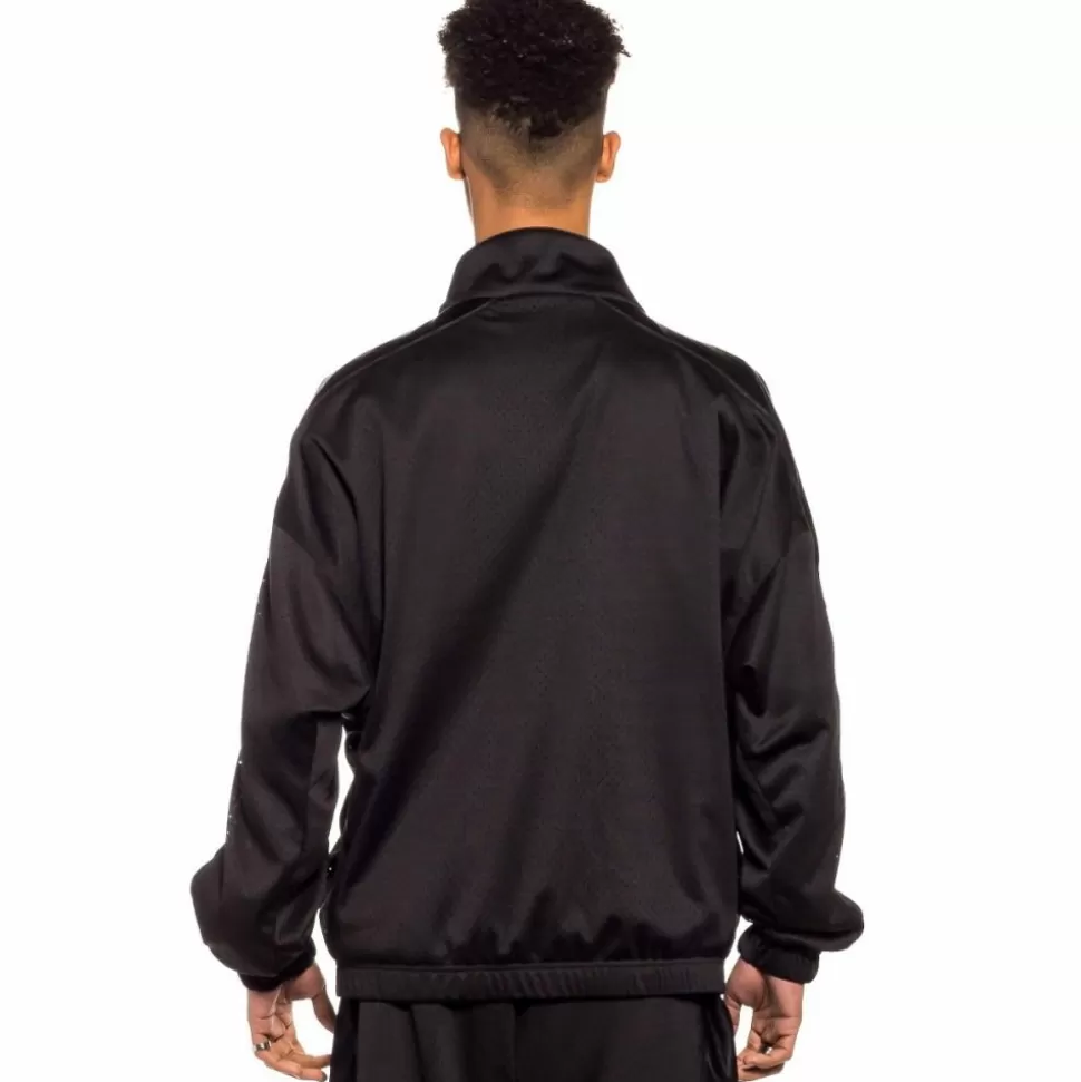 Jackets*Grimey Jungle Punch Track Jacket - Black - Spring 22