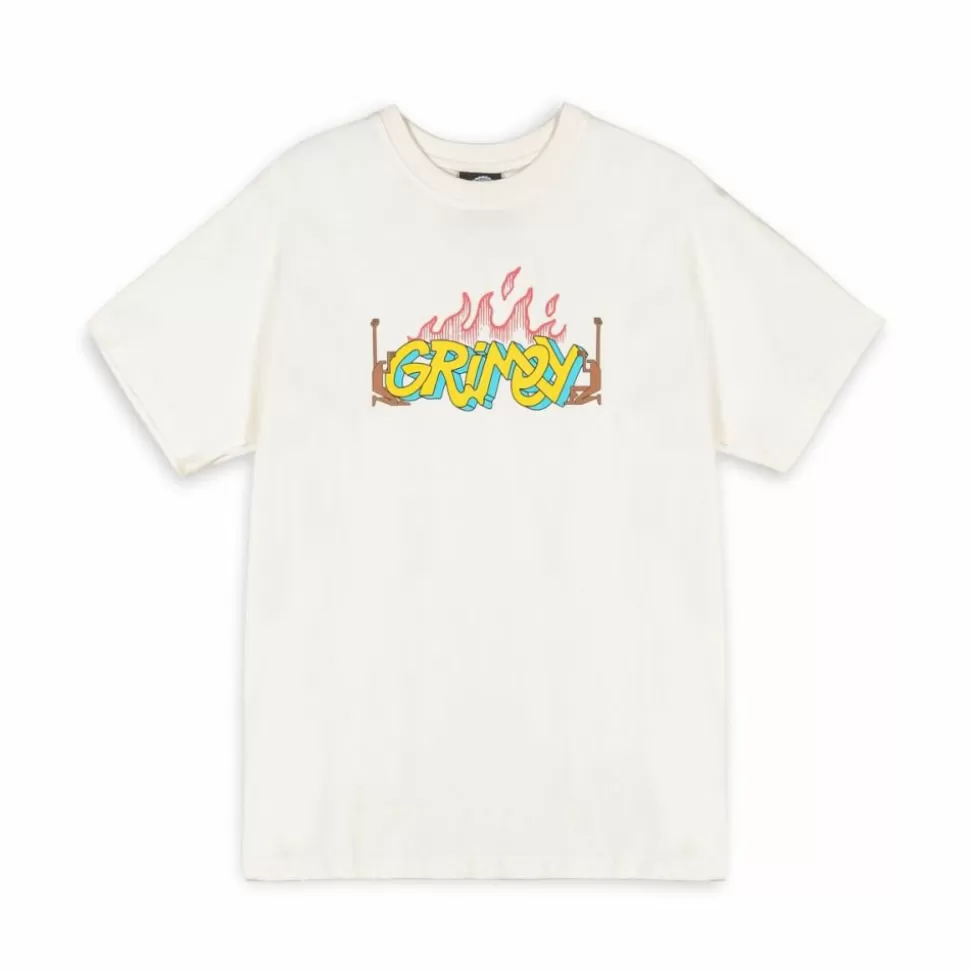 Organic*Grimey Jurassic Proud Regular Tee White - Ss24