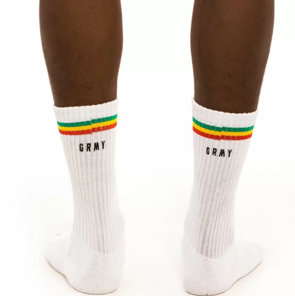 Socks*Grimey "Les Memories" Socks - White - Winter 21