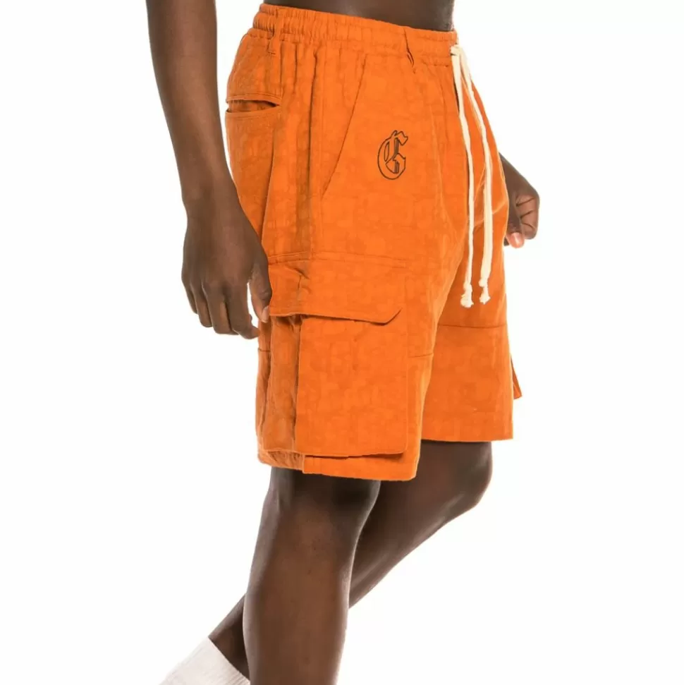 Shorts*Grimey "Liveution" Cargo Shorts Ss21 Brown