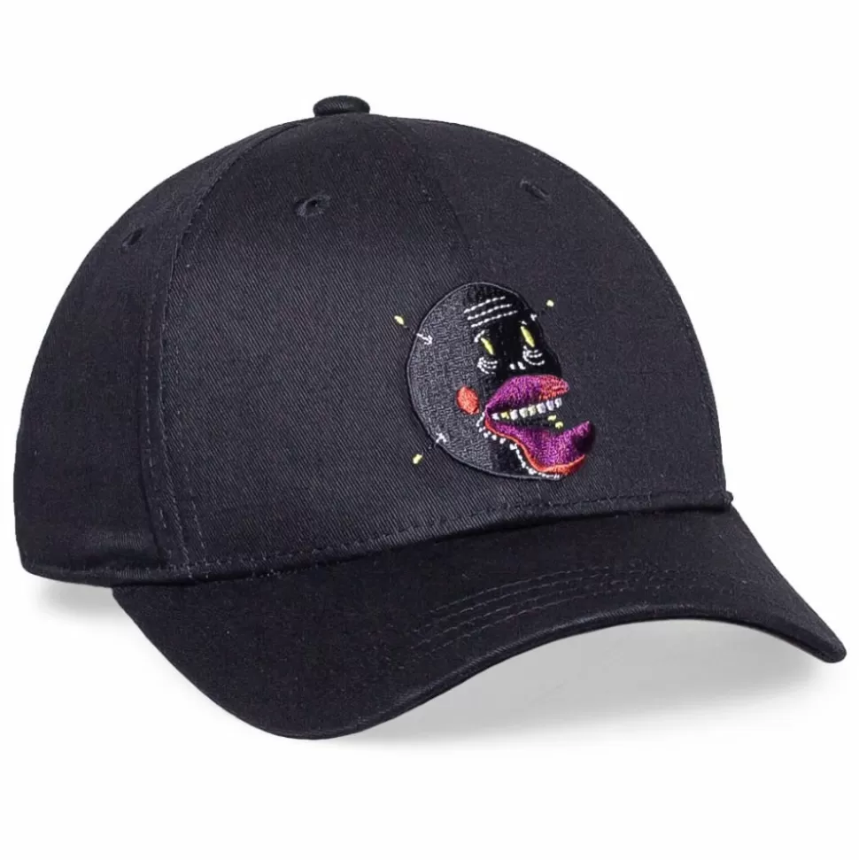 Head Wear*Grimey "Liveution" Curved Visor Cap Black - Spring 21