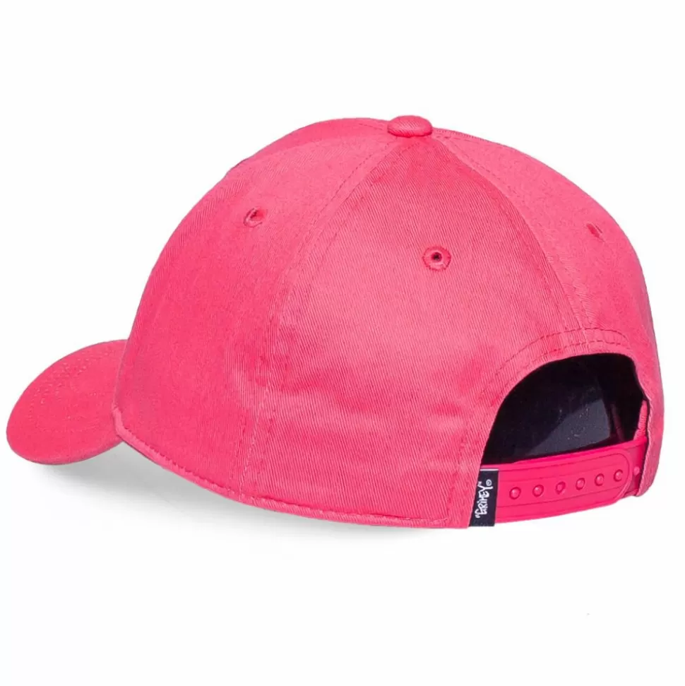 Head Wear*Grimey "Liveution" Curved Visor Cap Pink - Spring 21