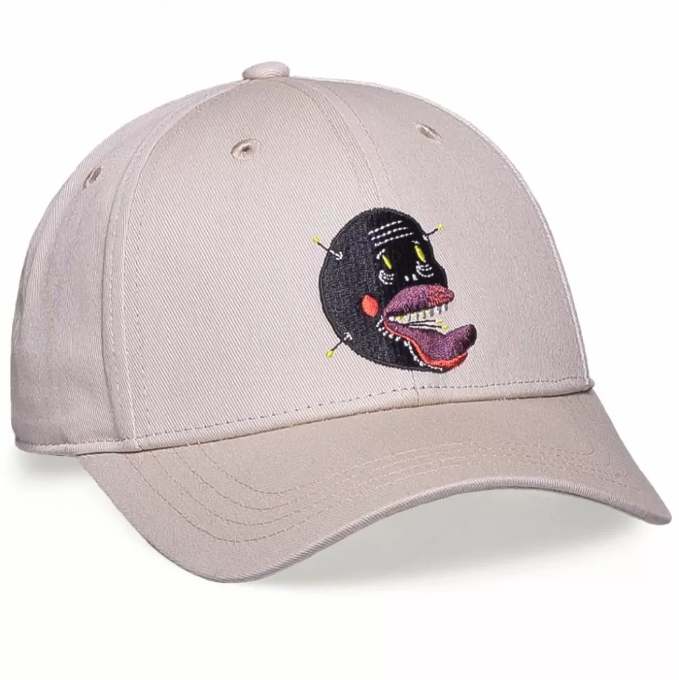 Head Wear*Grimey "Liveution" Curved Visor Cap Sand - Spring 21