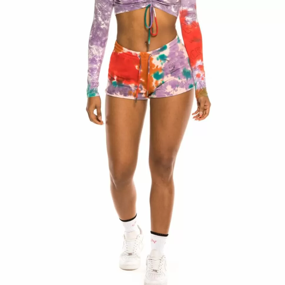 Pants & Leggins*Grimey "Liveution" Girl Shorts Tie Dye - Spring 21