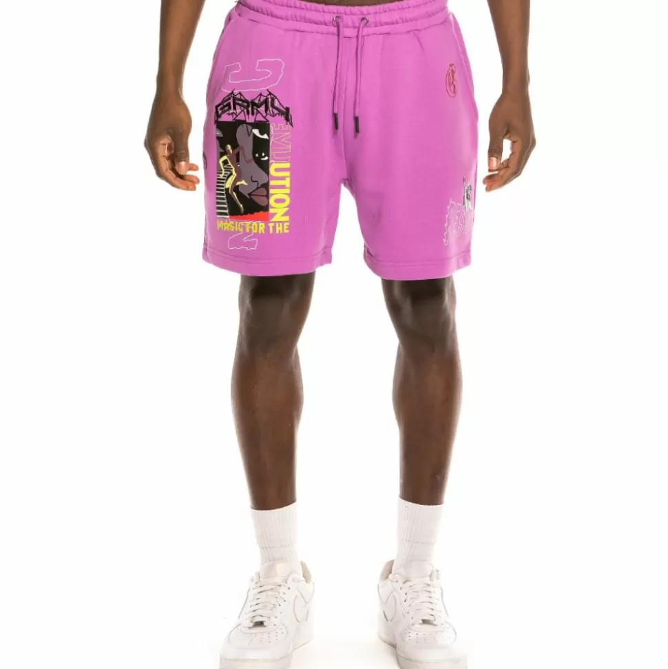 Shorts*Grimey Liveution Sweatshorts Ss21 Purple