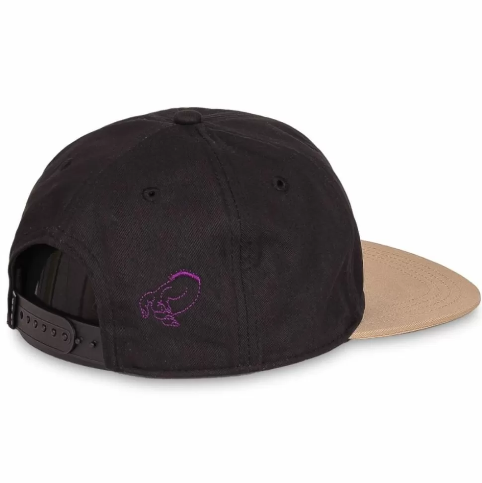 Head Wear*Grimey "Lust Mantra" Curved Visor Cap - Black - Fall 22