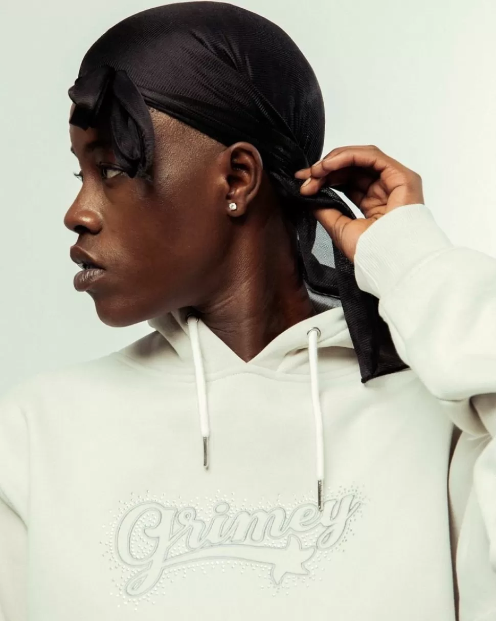 Sweatshirts*Grimey Madrid Heavyweight The Connoisseur Girl Crop Hoodie - Bicolor - Fw23