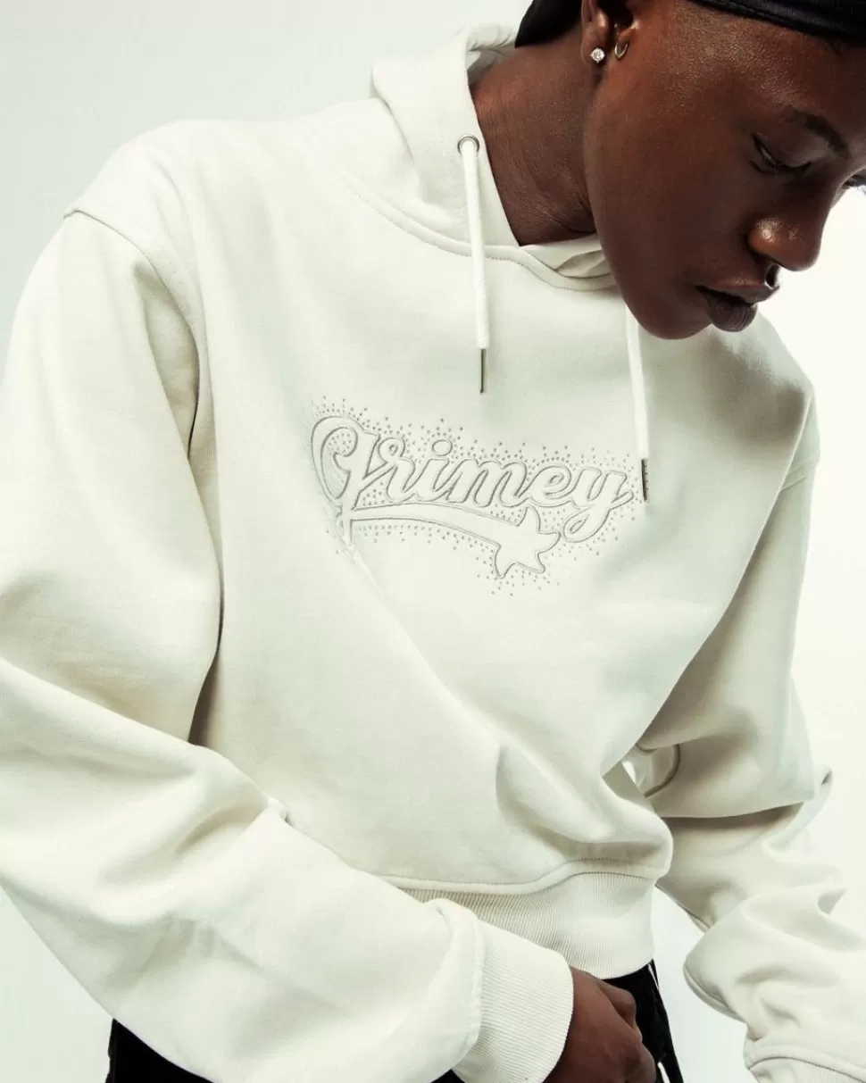 Sweatshirts*Grimey Madrid Heavyweight The Connoisseur Girl Crop Hoodie - Bicolor - Fw23