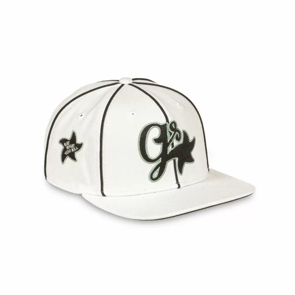 Head Wear*Grimey Madrid Snapback Cap - White - Fw23