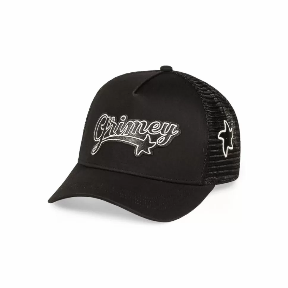 Head Wear*Grimey Madrid Trucker Cap - Black - Fw23