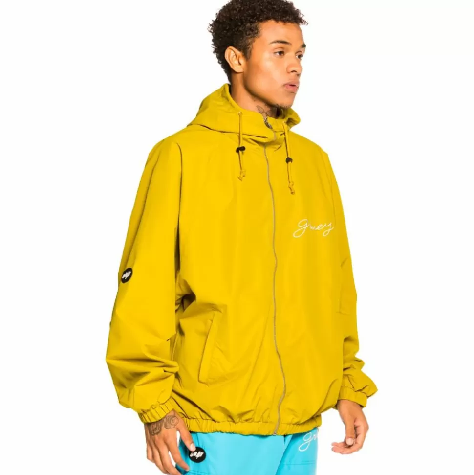 Jackets*Grimey "Martinica Fact" Track Jacket - Mustard - Fall 21