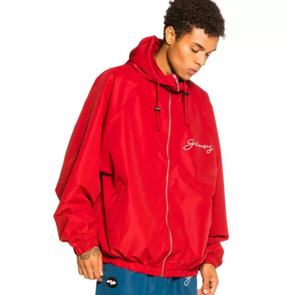 Jackets*Grimey "Martinica Fact" Track Jacket - Red - Fall 21