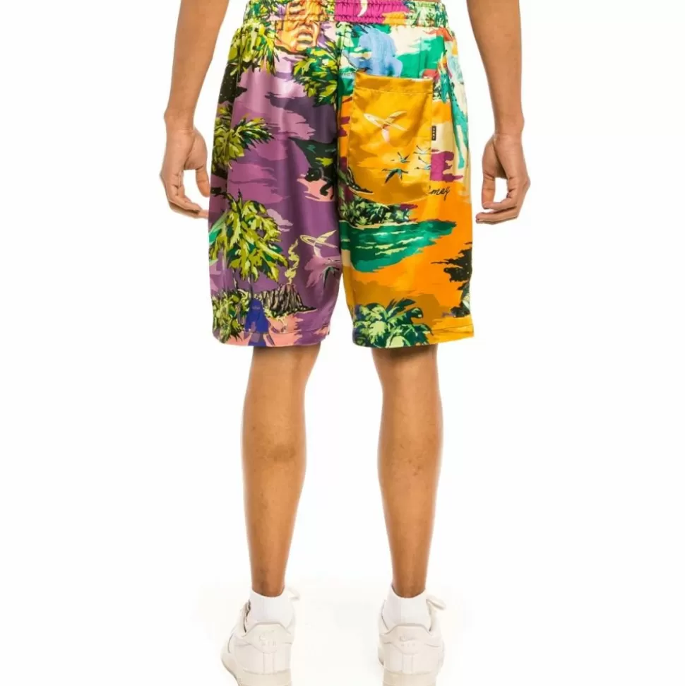 Shorts*Grimey "Ocean Gateway" Satin Short - Multicolor - Summer 21